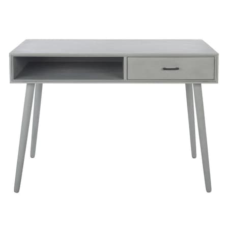Safavieh Remy 1 Drawer Writing Desk, Distressed Grey DSK5700D